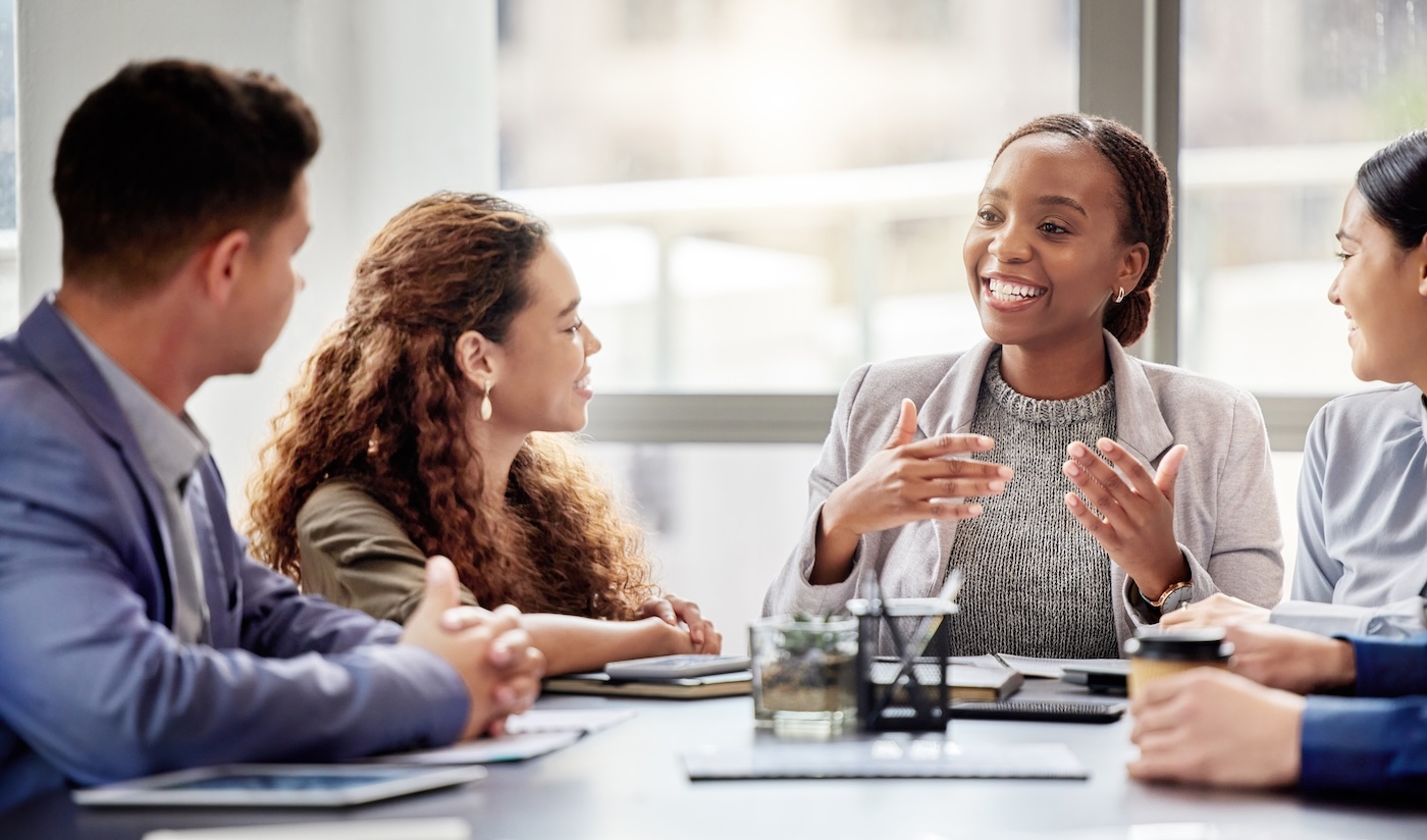 Discussion, meeting and business people in office for teamwork, planning or review at table. Collaboration, professional and group of diverse employees for ideas, conversation or project development. SSUCv3H4sIAAAAAAAAA21Sy27jMAz8F51zsOW4TvIri8WCpthYqCUaEr2tUeTfS0kB9nmbocjhcOxPM0P2aG6fxq/rniWBeI7m1p1MougoVfgzDS9dReS8cPKwVjaD4BIhkLmZvDDLj4udxs6akwGvHY+TyQKyZ8q6QhmC0F3nK/+1W8uqoFN5nwvQzu6/9UextRJUwW/GXdzYT9NwAe1xbrgOCJbQFGcjOtuRvSrp0PZnwmk61xfoerw4GJT02I3W0uQKuVqc8Kr20Xw/mbd3oRSevmF3nhvckkcf742wLCWiepqmx6G4zssuOqsU3wpvmUUWkmPTqHq95xX1hriHuYybfngZz1ZzKweWxtzOdhrXM4Aa4+JVNB1tYdX37ulw31YGJ8WkAcczPdeXZX/40YJLBCGLD80MrBCOiuggChUFzrItLJwrPeAIHhNXsnF0Y0XIK+9p5o9Wh1jiCHovtD20cfa/68z+Xm3UUpNY/eYI1pJD0fAfAk8H5U/Ujx0oSptGiH9N539LvR3Sq6LH4wvYazhK3QIAAA==